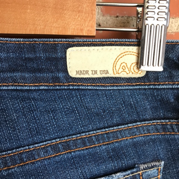 Adriano Goldschied Stilt cigarette jeans dark wash made in USA size 28R - Picture 5 of 9